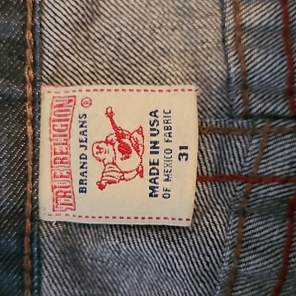 RARE True Religion Red Stitch Bandana - Picture 4 of 10